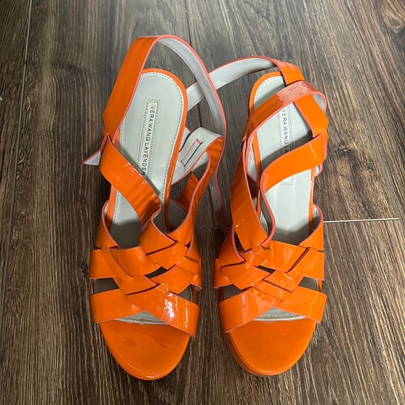 Vera Wang Lavender Label Shoes - Orange VeraWang Lavender sandals